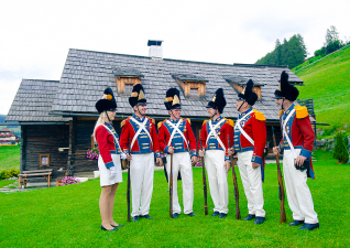 The old French shooters meet regularly in Rennweg.